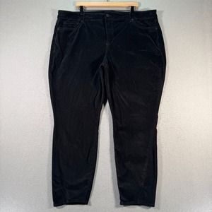 NYDJ Ami‎ Skinny Jeans Womens Plus 20W Black Soft Lift Tuck Stretch Comfort